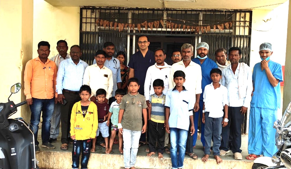 Healing Young Lives Dr. Arjun Pawar's Mission to Serve the Needy